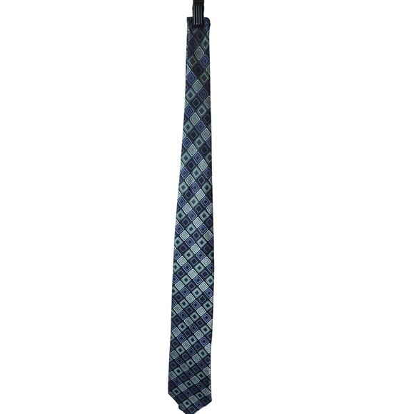 Alexander Julian Colors Tie in Beautiful Blues and greens - Picture 1 of 3